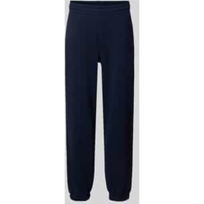 regular fit joggingbroek van katoenmix