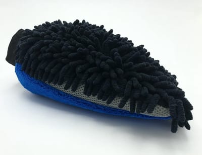 Detailmate-Wash-Mitt met drie werkzame zijdes