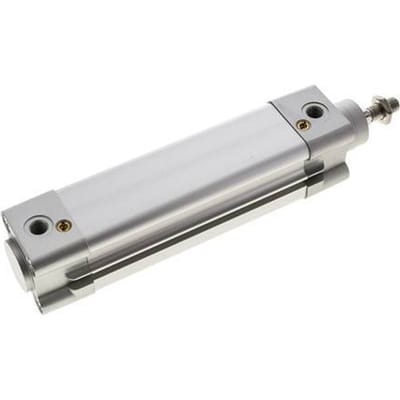 ISO 15552 Dubbelwerkende Cilinder 32-100mm - Magnetisch - Demping - RVS Stang
