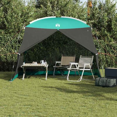 vidaXL - Muskietentent - met - dak - Zeegroen - 320 - x - 320 - x - 218 - cm