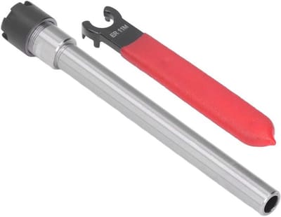 Collet Houder ER11 - 100 Collet Houder - Verlengstang met Sleutel - 1-7 mm Klembereik - 40Cr + Koolstofstaal - Hoge Concentriciteit - Gereedschaphouder