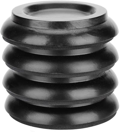Dailygoods- Piano Wielpotten 4 Stuks - Beuken Voetpads - Antislip Vloermatten voor Binnen - Bescherming Vloer - Schokbestendig - Verlengde Levensduur Vloer