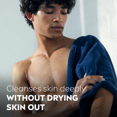 NIVEA Men Douchegel Deep Clean - 3 x 500 ml - Voordeelverpakking