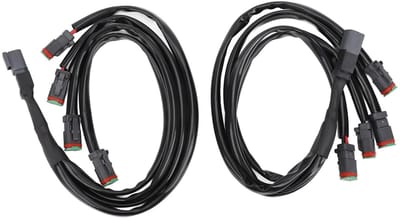 Universele DTP Hoogwaardige Bedrading Adapter, Verlengset voor Draadverbindingen, Hittebestendige Splitter en Connectoren (4-in-1)
