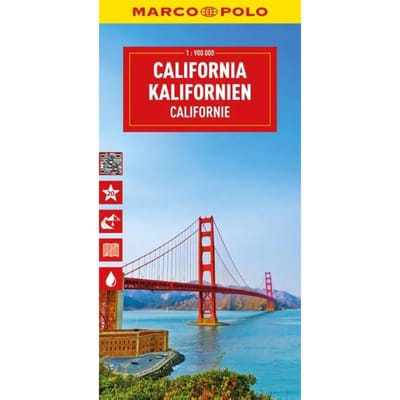 Marco Polo Wegenkaart Californië - Marco Polo Wegenkaart