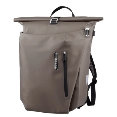 Ortlieb Vario QL2.1 20 L Hybride Rugzak/Fietstas (Maat - 20 L, Kleur - Dark-Sand)