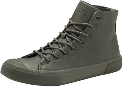 OMBRE Schoenen - Veters - Effen Olijf 40