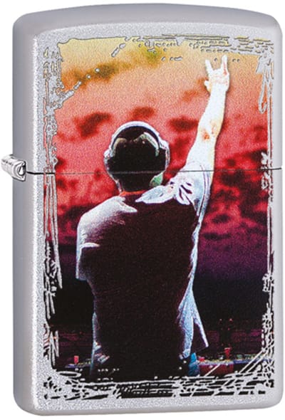 Zippo aansteker DJ Playing