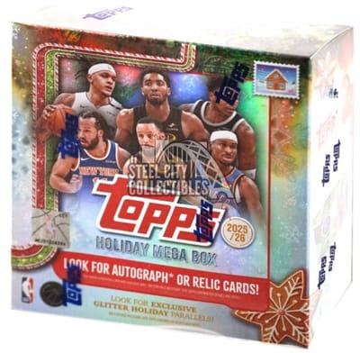 Topps Holiday Mega Box Basketball