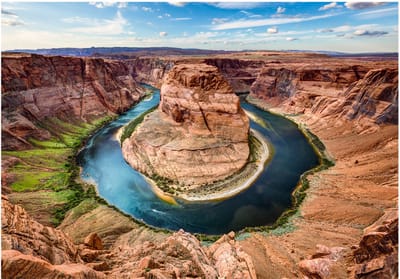 Fotobehangkoning - Behang - Vliesbehang - Fotobehang - Grand Canyon Colorado - 100 x 70 cm
