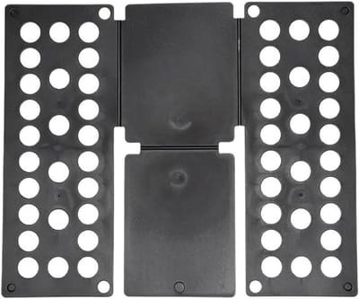 Vouwmachine Kleding - Vouwplank Kleding - Efficiënt Kleding Vouwen - Voor Alle Maten - 40 x 48 cm - Zwart
