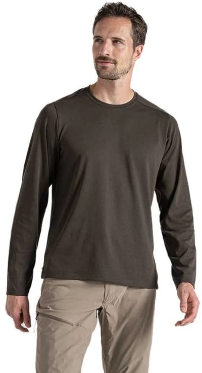 Craghoppers Nosilife Abel T-shirt Met Lange Mouwen Groen M Man