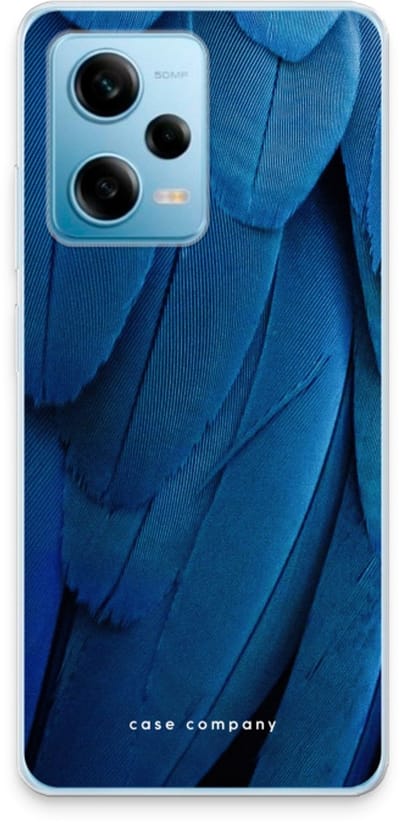 Case Company® - Hoesje geschikt voor Xiaomi Redmi Note 12 Pro 5G hoesje - Pauw - Soft Cover Telefoonhoesje - Bescherming aan alle Kanten en Schermrand