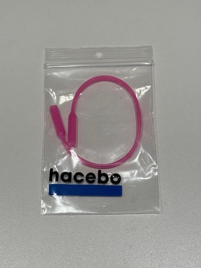 Siliconen brillenkoord - brillenketting - brillenkoorden - Kinderen - Donker Roze
