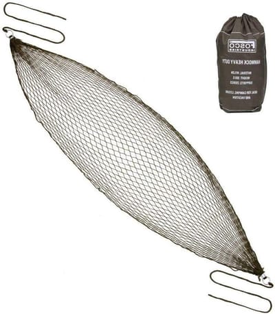Mini Hangmat - Compacte Hangmat - Ontspannen Buiten - Heavy Duty Nylon - 200 kg Gewicht - Groen