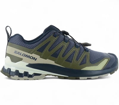 Salomon XA PRO 3D V9 - Heren Wandelschoenen Trail-Running Schoenen Blauw 474675 , Maat: EU 40 2/3 UK 7