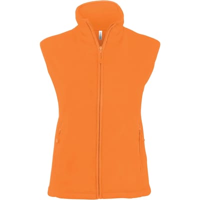Kariban Bodywarmer van microfleece dames K906 - orange - S