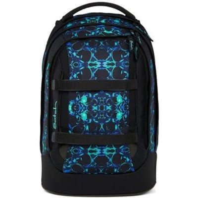 satch Schoolrugzak met laptopvak Pack Caleido Blue Veelkleurig