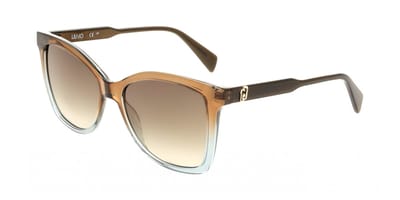 Liu Jo LJ822S Khaki/azure 55/16/140 WOMAN Zonnebrillen