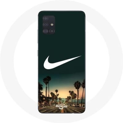 Coque Samsung Galaxy A51 Nike palmier miami