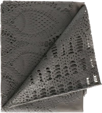 Tafelkleed Amira Vinyl 137x180cm dark grey