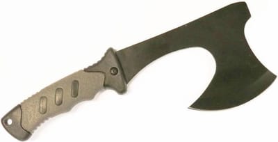 Highlander Bijl Survival rubber handvat  - carbonstaal