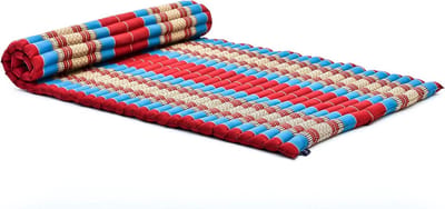 Opvouwbaar Matras - Japanse Futon Gastenmat - Ontspanning en Yoga - Gevuld met Natuurlijke Kapok - 190 x 100 cm