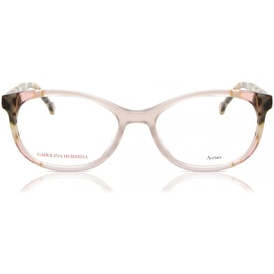 Carolina Herrera HER 0125 Peach havana 51/16/145 WOMAN Brilmonturen
