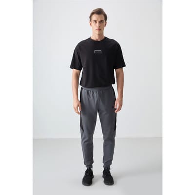 Heren Regular-fit Fleece Joggingbroek