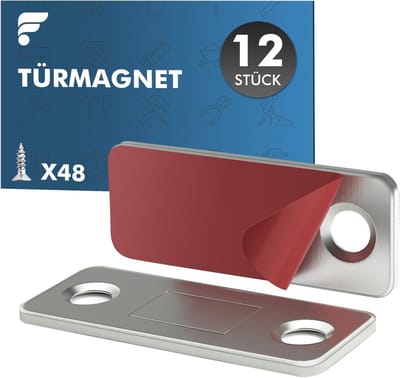 Ultra Dunne Deurmagneet voor Kastdeuren - 8 Stuks Zelfklevende Magneten voor Keukenkastjes en Lades