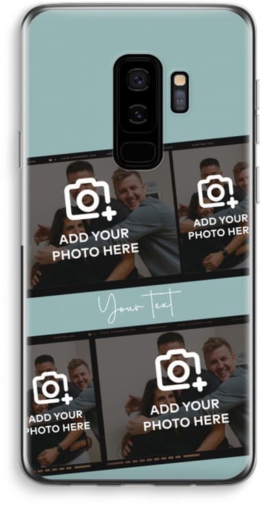 Gepersonaliseerd - Case Company® - Hoesje geschikt voor Samsung Galaxy S9 Plus hoesje - Filmrol N°2 - Soft Cover Telefoonhoesje - Bescherming aan alle Kanten en Schermrand
