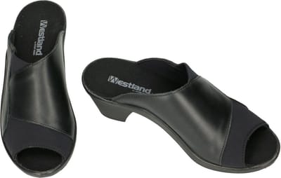 Westland -Dames - zwart - slippers & muiltjes - maat 39
