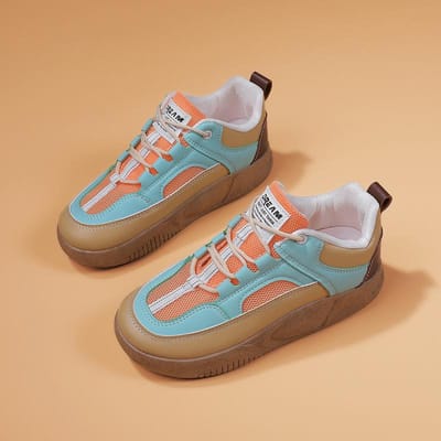 Nieuwe Zomer Witte Schoenen voor Dames Dikke Zool Sponscake Schoenen voor Vrouwelijke Studenten Veelzijdige Ademende Board Schoenen 41