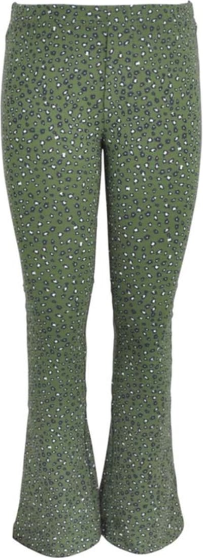 Lovestation22-Meisjes flare broek Myla -Groen