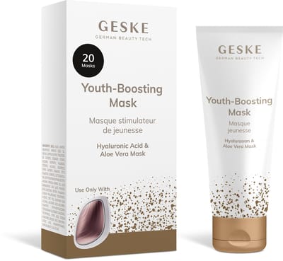GESKE | Verjongend masker | Eenvoudig aanbrengen met het GESKE Sonic Warm and Cool Mask | Maskers tegen veroudering | Vochtige gezichtsmaskers voor dames en heren | Vegan formule zonder dierproeven