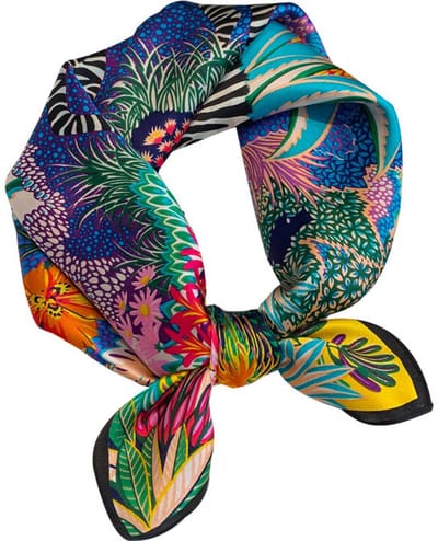VHV - Sjaal - Damessjaal - Vierkante sjaal - Nek sjaal - Tulband sjaal - Lichtgewicht halsdoek - Haar sjaaltje - Elegante outfit sjaal - Voor outfit - Voor reizen - Voor dagelijks dragen