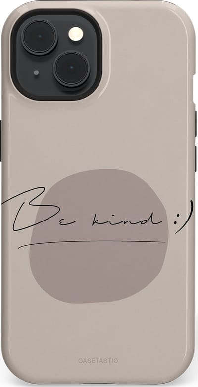 Casetastic Hoesje Geschikt voor Apple iPhone 15 Magsafe - Stijlvolle Beschermende Duo-layer Case - Lief
