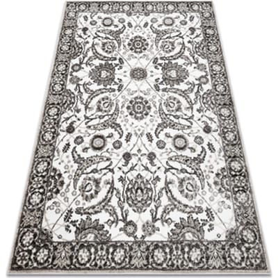 Kleden Rugsx Tapijt MATEO 8037/944 Klassiek kader, bloemen - 80x150 cm