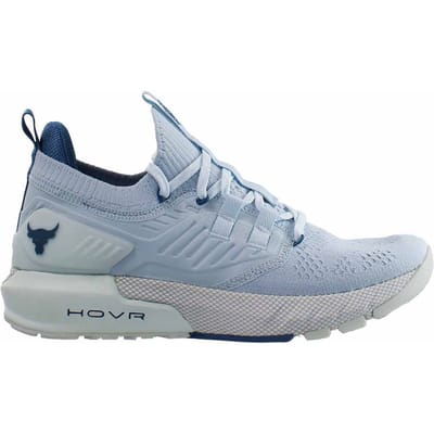 Under Armour x Project Rock 3 Blauw Dames Hardlooptrainers