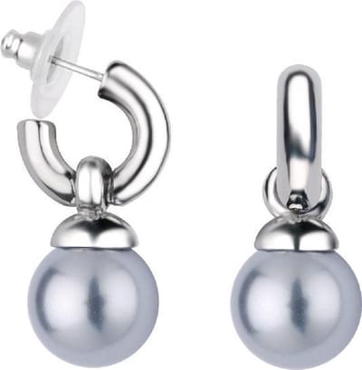 Behave - Oorsteker met Hangende Parel - Tijdloos Design - 2,8 cm