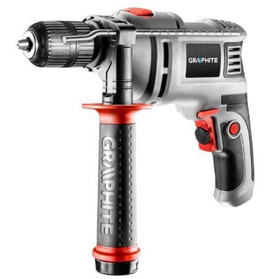 ELECTRISCHE KLOPBOORMACHINE 650W SNELSPAN BOORKOP - GRAPHITE