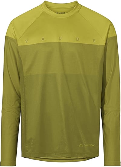 VAUDE Moab LS T-Shirt VI, Fietsshirt, Heren Bike-Sport T-Shirt, Regular fit