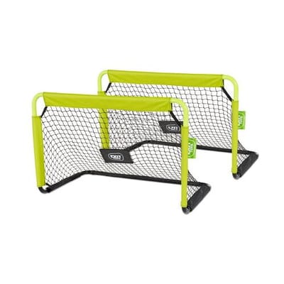 EXIT Tempo Voetbaldoel 90x60cm - Set van 2 - Voetbal Goal - Voor Kinderen - Tuin