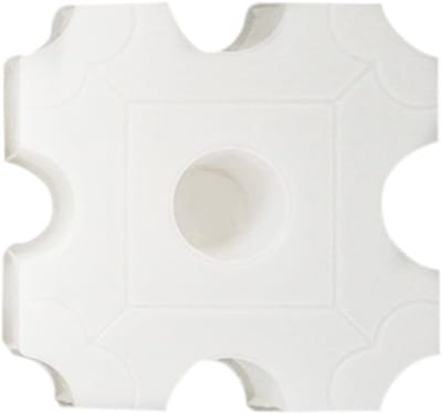 Betonmal Pad - Tuinmal Vorm - Tuinpad Maken - Herbruikbaar PP-hars - 22x13.5x8cm - Zwart
