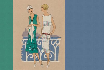 Fotobehang parisienne3 DD122280 Livingwalls Walls by Patel 3 Blauw Groen Vlies 270 x 400 cm (4 delen) 3D Fotobehang op maat
