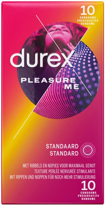 Durex - Condooms - Pleasure Me - 10st x3