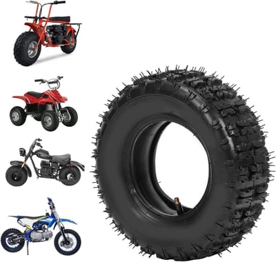 All-terrain banden 13 x 5.00-6 met sterke schokabsorptie, slijtvast en elektrisch geïsoleerd voor buitengebruik en strandactiviteiten