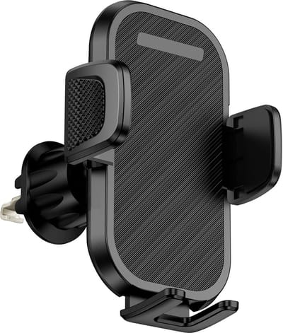 Telefoonhouders Auto Ventilatie Rooster Verstelbaar Universeel Auto Telefoonhouder Auto Accessoires - Zwart