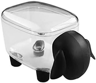 Tandenstoker Houder - Opbergdoosje - Hygiënisch Gebruik - Directe Pakking - Compact Formaat - Zwart