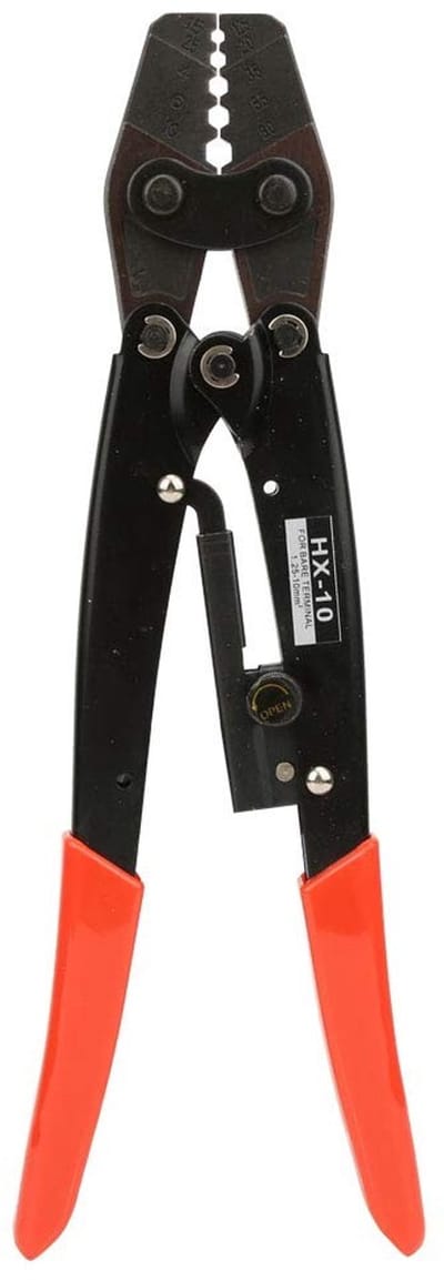SVGCommerce - Crimp Tang - Kabelschoen Tang - Duurzaam ontwerp - Voor 1.25~10mm² - Handgereedschap - Voor elektrische verbindingen - Geschikt voor div